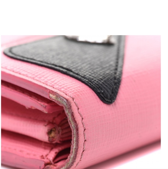 💯% AUTHENIC FENDI Vitello Elite Crystal Eye Monster Simply Continental Wallet L - Picture 11 of 14